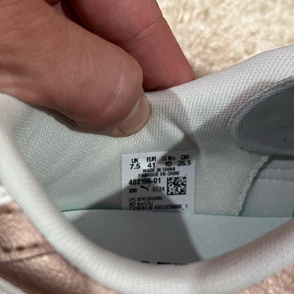 Puma Club Era II Sneaker - Women's Gold Metallic Sneakers 🔥🔥NO BOX🔥🔥 - Picture 6 of 9